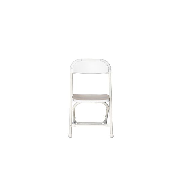 Children’s White Folding Chair