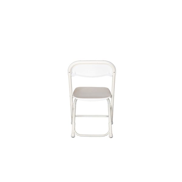 Children’s White Folding Chair - Image 4