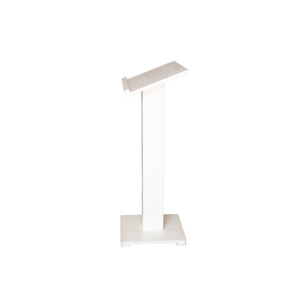 White Wooden Podium - Image 2