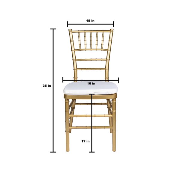 Chiavari Gold Chair - Image 2