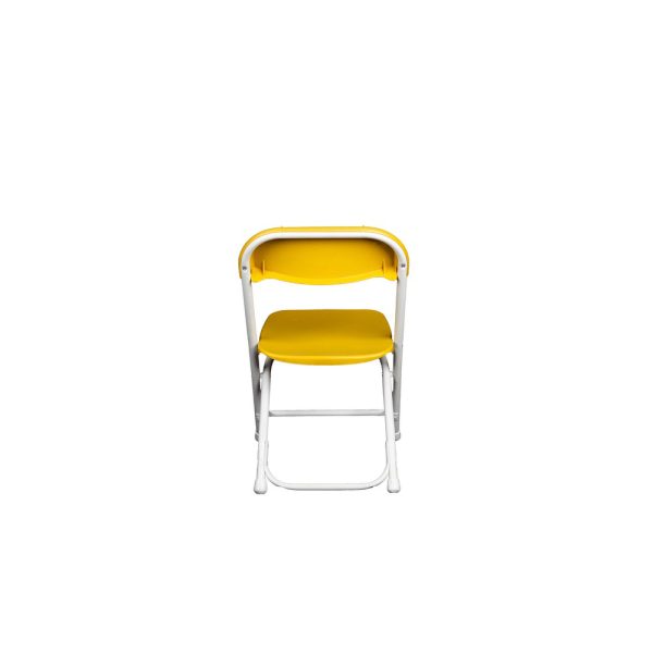 Children’s Yellow Folding Chair - Image 4