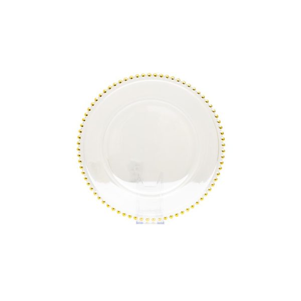 13in Glass Charger Plate - Image 3