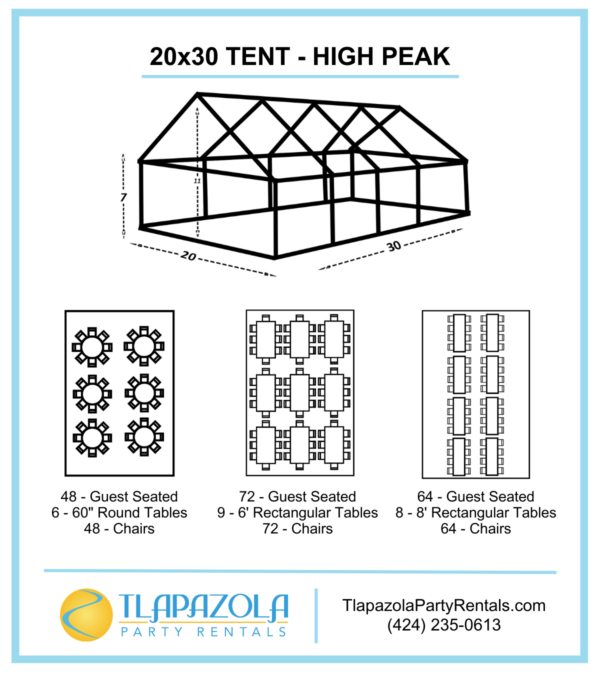 20 by 30 Tent