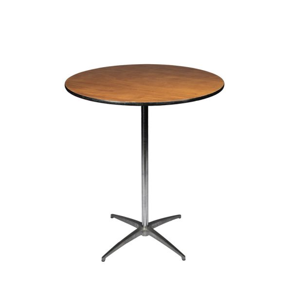 36in Round Tall Cocktail Table