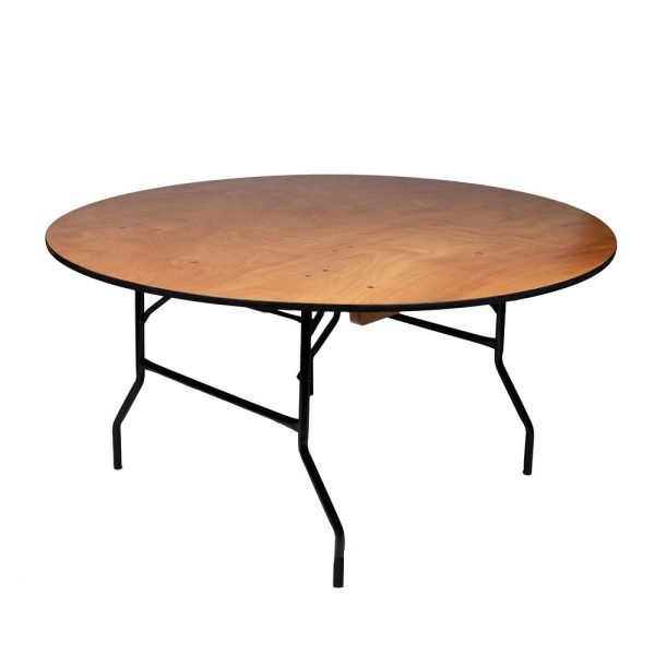 60in Wood Round Table