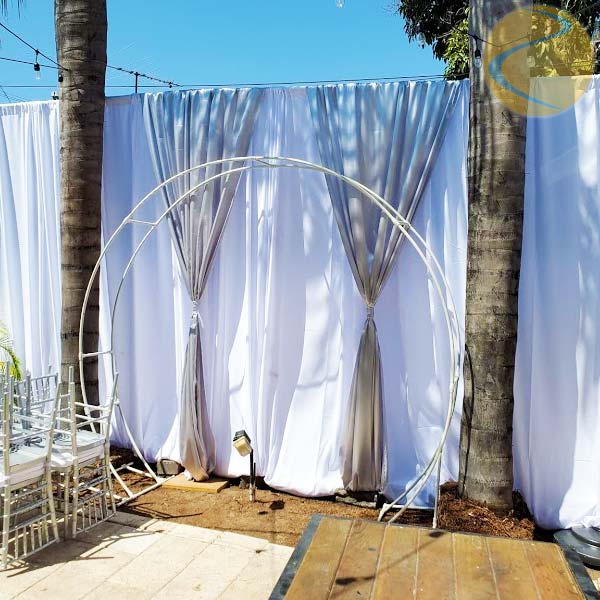 10 Feet High Pipe and Drape Rentals, Tlapazola Party Rentals Gardena