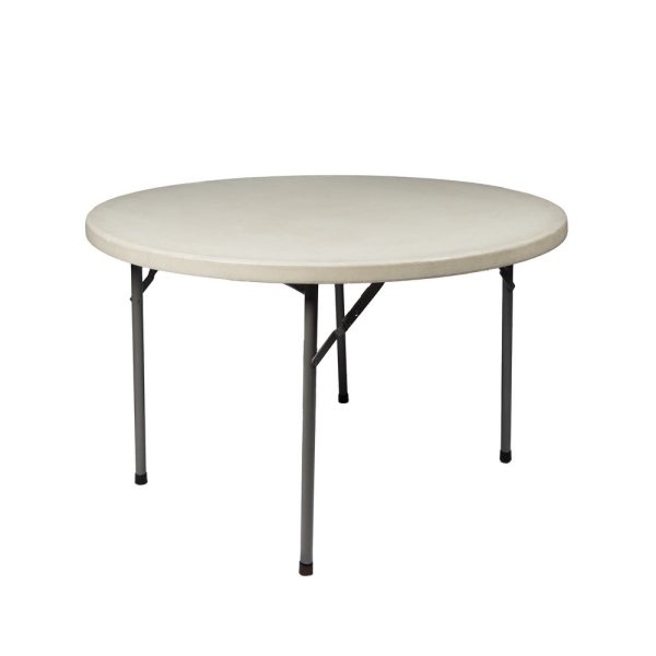 48in Round Plastic Table