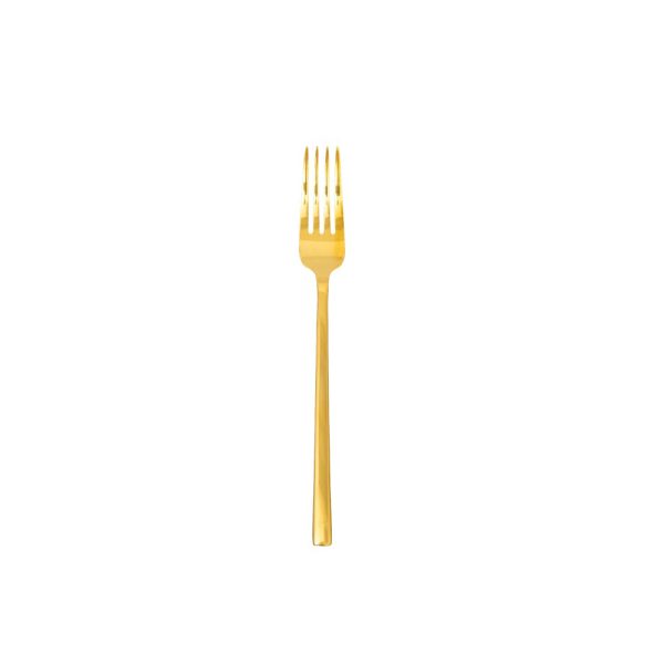 Gold Dinner Fork 10/Set