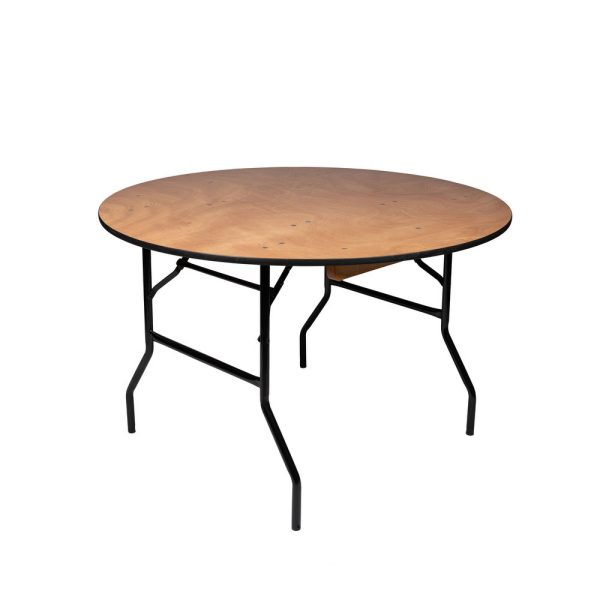 48in Wood Round Table