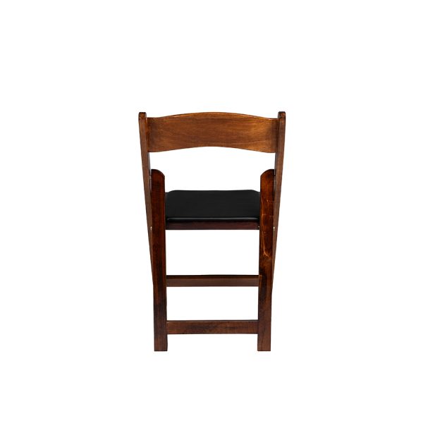 Fruitwood Folding Chair With Padding - Image 4