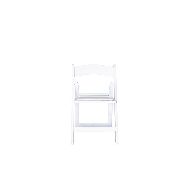 Children’s White Resin Chair