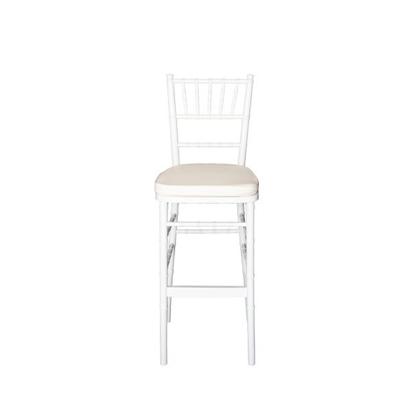 Chiavari White Bar Stool