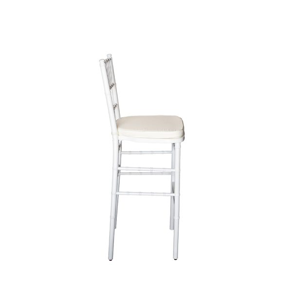 Chiavari White Bar Stool - Image 3