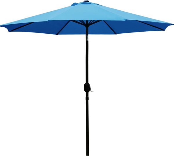 Blue Market Umbrella Set