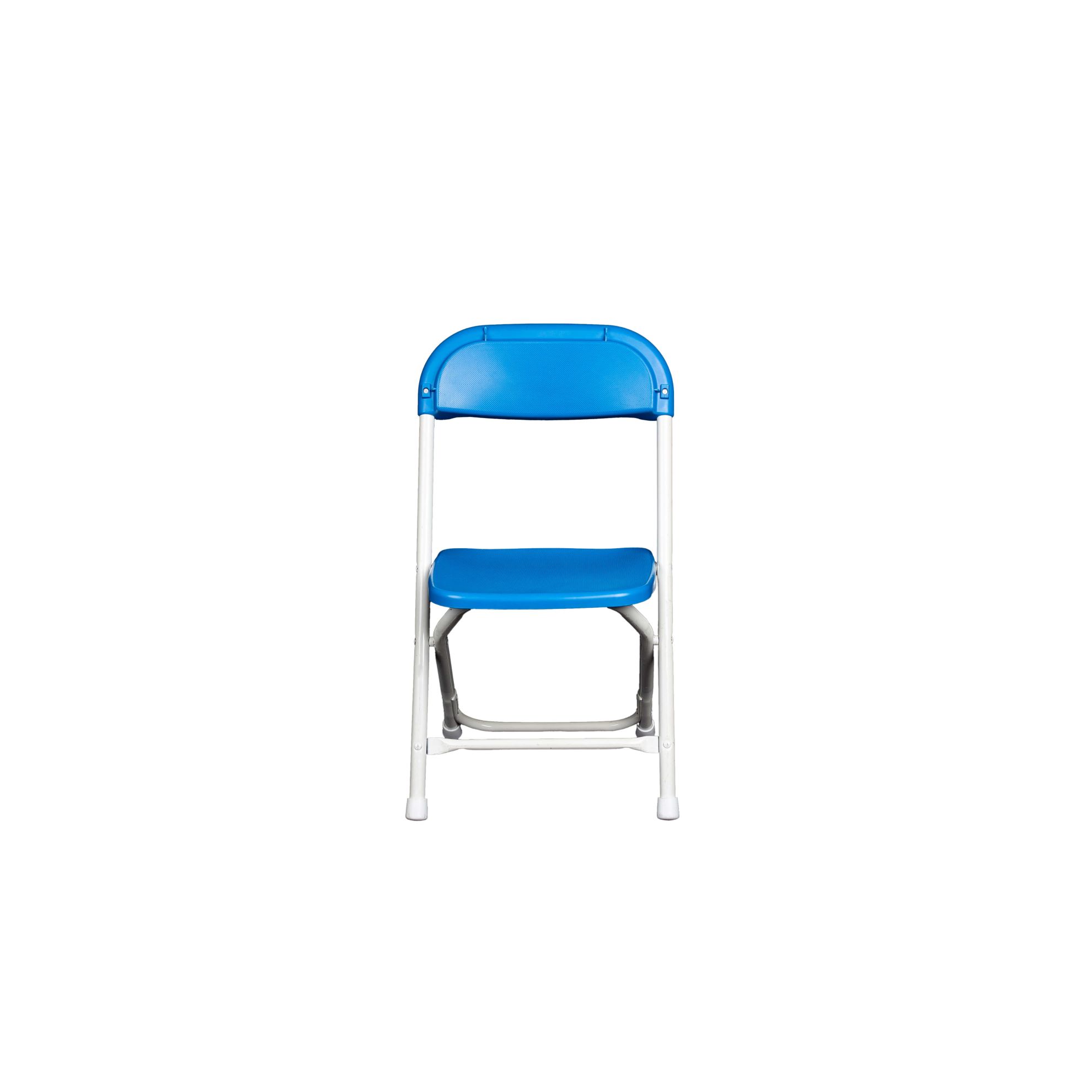 children size chair colored blue