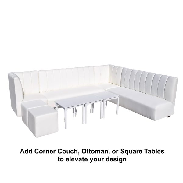 L Shape Banquette Sofa Arrangement - Image 2