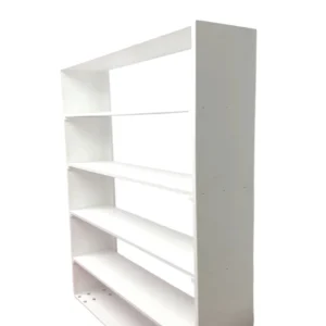 Back bar shelf for professional beverage service at events in Los Angeles.