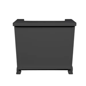 4ft Black Wood Bar