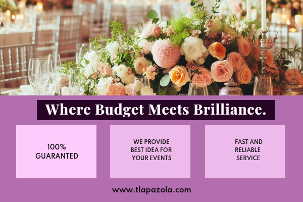 Elegant event table setup with vibrant floral centerpiece and glassware for party event equipment rentals and delivery in Los Angeles.